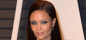 Thandie Newton in Schiaparelli at the VF Oscar party: slaying it or fug?
