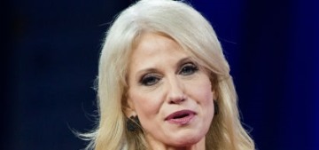 Kellyanne Conway loves to kneel on couches in the Oval Office, apparently