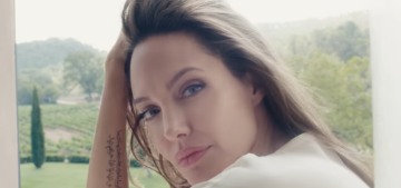 Angelina Jolie’s first Mon Guerlain commercial is beautiful & twirly
