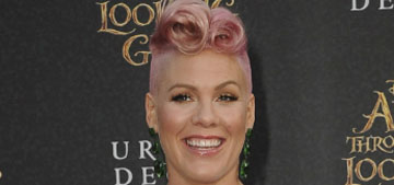 Pink posts a makeup-free selfie with Baby Jameson and we all win