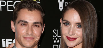 Alison Brie and Dave Franco got married at some point, somewhere