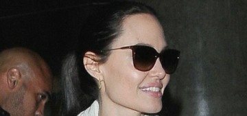 Angelina Jolie & all six kids return home to LA after whirlwind trip to London
