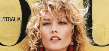 Karlie Kloss covers Vogue Aust. while wearing Chinese tassel earrings