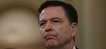 FBI Director James Comey: the FBI has been investigating Trump since July