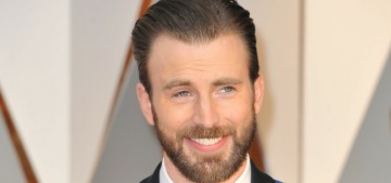 Chris Evans talks in the third person: ‘Chris does want to be a daddy someday’