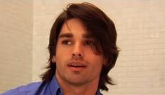 Justin Gaston has bad dreams about photogs; God weaves his white t-shirts