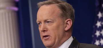 Sean Spicer told a black journalist to ‘stop shaking your head’ during the briefing