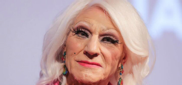 Patrick Stewart posts a photo of himself in drag next to Kellyanne Conway