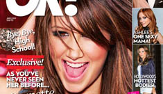 Why is Ashley Tisdale on the cover of OK Magazine?