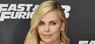 Charlize Theron says having two kids lessened her anxiety