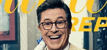 Stephen Colbert: ‘I would trade good ratings for a better president.’