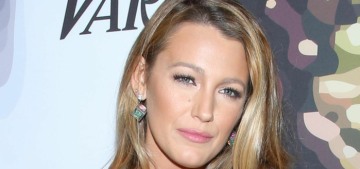 Blake Lively wasn’t happy when a reporter asked her a fashion question