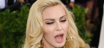 Madonna in camo Jeremy Scott at the Met Gala: sad, interesting or cheap?