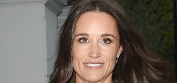 Pippa Middleton wears a lacy dress to a charity event: too fussy or just fine?