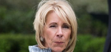 Betsy DeVos got booed & heckled while trying to give a commencement