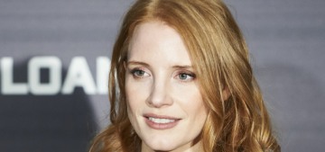 Jessica Chastain gave a glorious eyeroll when asked about Johnny Depp
