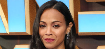 Zoe Saldana: ‘Our assistant, nanny & housekeeper are raising our children with us’