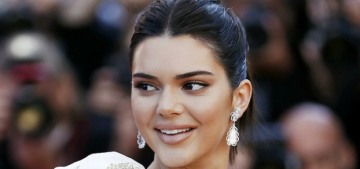 Kendall Jenner in Giambattista Valli at Cannes premiere: surprisingly great?