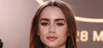 Lily Collins in Ralph & Russo at Cannes: sheer sensation or smug?