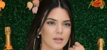 Kendall Jenner in D&G at polo charity event: cute or tacky go-go dancer?