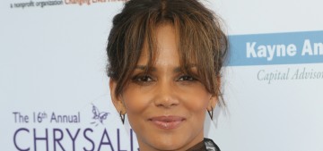 Halle Berry’s phantom baby bump wonders: ‘Can a girl have some steak & fries?’