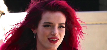 Bella Thorne dyed her hair fuschia, says she’s still ‘chilling’ with Scott Disick