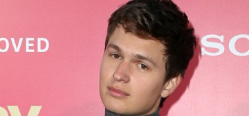People keep trying to make Ansel Elgort happen & it’s not working