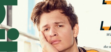 Ansel Elgort: ‘I’m super easy to hate…. it’s hard to be liked and successful’