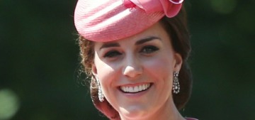 Duchess Kate wore pink McQueen to Trooping the Colour: ugh or amazing?
