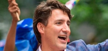 “Justin Trudeau walked in Toronto’s Pride Parade over the weekend” links