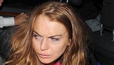 Lindsay Lohan might be stalking Samantha Ronson in London