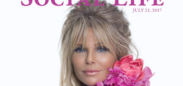 Christie Brinkley looks much different on Social Life mag, she likes that