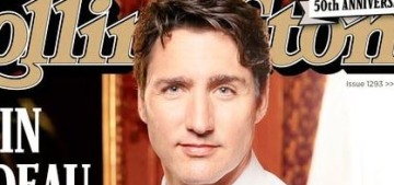 Justin Trudeau covers Rolling Stone, is probably the wokest bae in North America