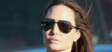Angelina Jolie left Target early because that Target didn’t serve hot dogs