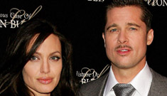Brad Pitt visits Angelina in Washington, then goes art-shopping in Switzerland