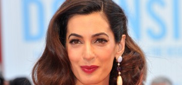 E!: Amal Clooney is going back to work this week, ‘she has mixed emotions’
