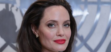 Angelina Jolie stopped by the UN to meet with the Secretary-General