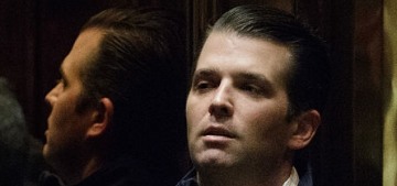 Donald Trump Jr. requested that his family’s Secret Service detail be removed