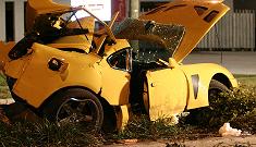 Hulk Hogan’s son in massive car crash