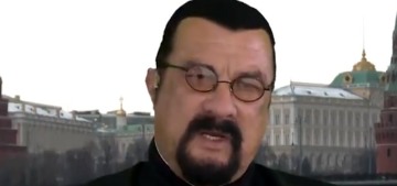 Please enjoy this absolutely bonkers morning interview with Steven Seagal
