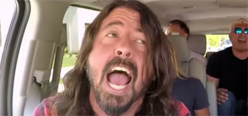 Foo Fighters: Carpool karaoke was uncomfortable and took all day