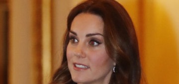 Duchess Kate in lace Temperley London: prim & pretty or just dowdy?