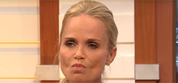 Kristin Chenoweth pressured on talk show to say if she had a problem with Weinstein