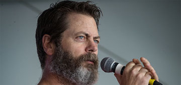 Nick Offerman: To show emotions ‘is a more manly stance than burying them’
