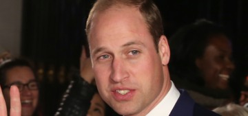 Prince William, who is expecting his third child, warns of overpopulation