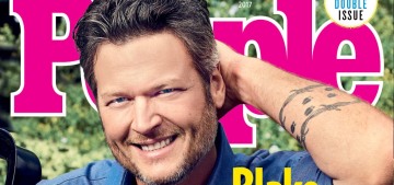 Blake Shelton on being People’s SMA: ‘Y’all must be running out of people’