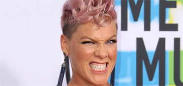 Pink shoots down speculation she cringed at Xtina’s Whitney tribute