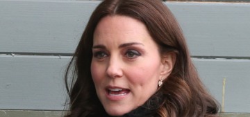 Duchess Kate is spending time with her mom while William’s in Finland