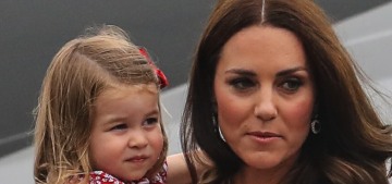 Princess Charlotte is apparently already taking posh tennis lessons at a posh club