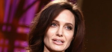 Angelina Jolie was a magnificent Debbie Downer at THR’s women’s breakfast
